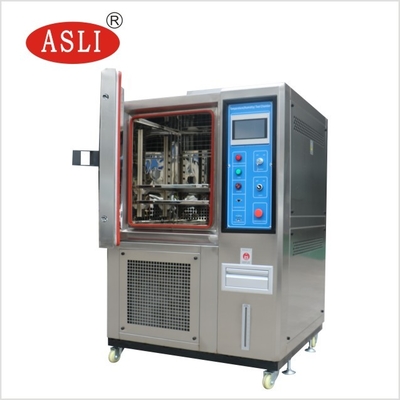 AC 220V/380V पर्यावरण परीक्षण कक्ष USB/RS232 इंटरफ़ेस के साथ 0-50℃ ऑपरेशन तापमान