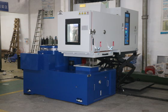 अनुकूलन प्रोग्राम करने योग्य पर्यावरण जलवायु परीक्षण संयुक्त कंपन शेकर प्रणाली