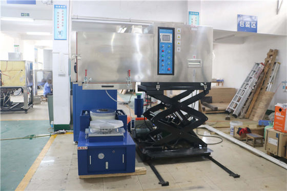 अनुकूलन प्रोग्राम करने योग्य पर्यावरण जलवायु परीक्षण संयुक्त कंपन शेकर प्रणाली