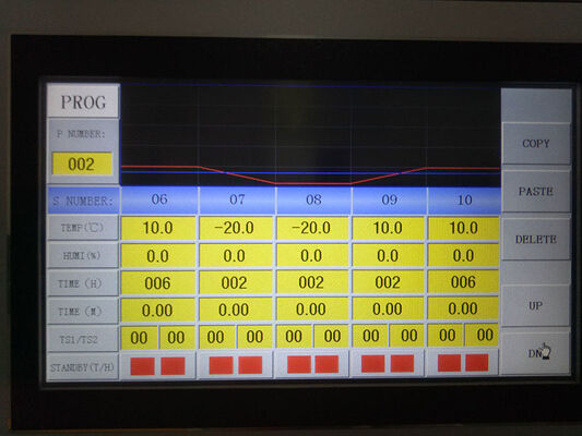 पर्यावरण परीक्षण में चलना जलवायु परीक्षण कक्ष में चलना