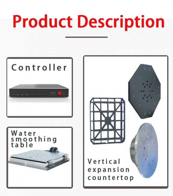 आईएसओ 9001 300 किलोग्राम लोड हो रहा है इलेक्ट्रोडायनामिक स्लिप टेबल कंपन परीक्षण उपकरण 1