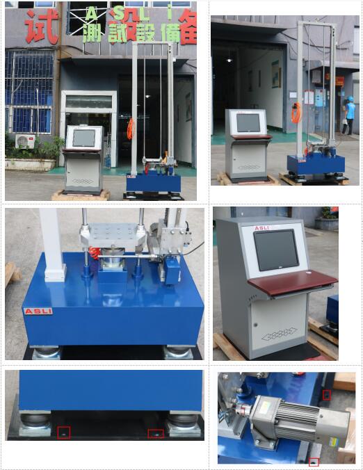 एक्सेलेरेशन मैकेनिकल शॉक इम्पैक्ट टेस्टर 150G 6ms IEC60068-2-27 1