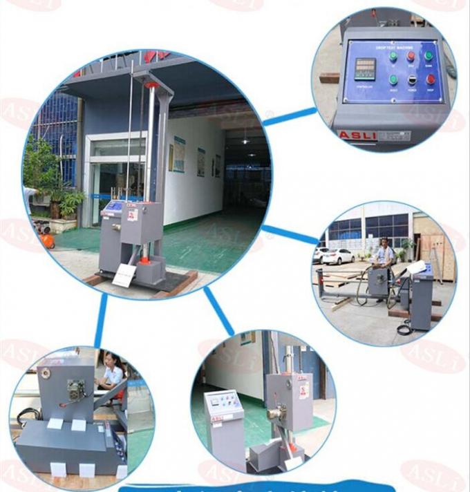 पैकेजिंग के लिए Ista 3a ISO 2248 ड्रॉप टेस्ट मशीन 1200 मिमी 1